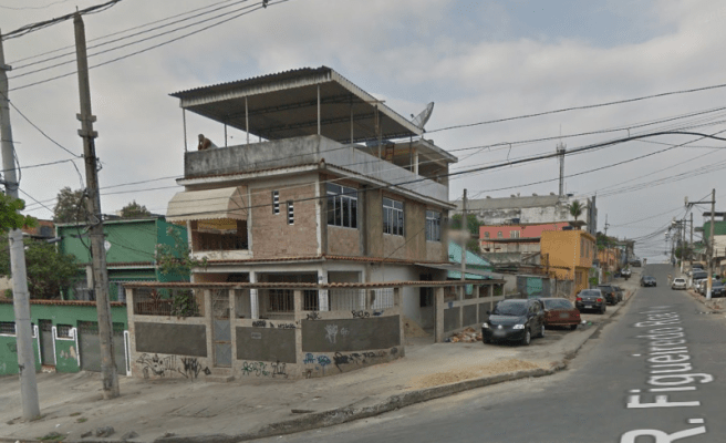 Picture of fire 2 street view